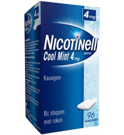 Nicotinell Nicotinell Kauwgom cool mint 4 mg (96st)