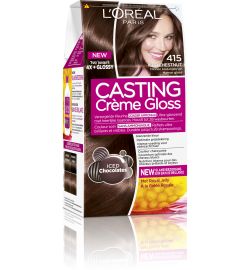 L'Oréal L'Oréal Casting creme gloss 415 Iced chestnut (1set)