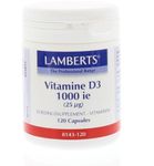 Lamberts Vitamine D3 1000ie 25mcg Capsules 120caps thumb