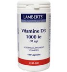Lamberts Vitamine D3 1000IE/25mcg (180ca) 180ca thumb