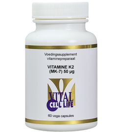 Vital Cell Life Vital Cell Life Vitamine K2 50 mcg (60ca)