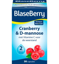 Blasecare Blaseberry Cranberry D-mannose & hibiscus (100ca)