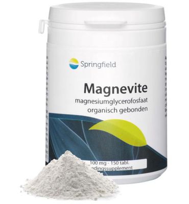 Springfield Magnevite magnesium glycerofosfaat 100 mg (150tb) 150tb