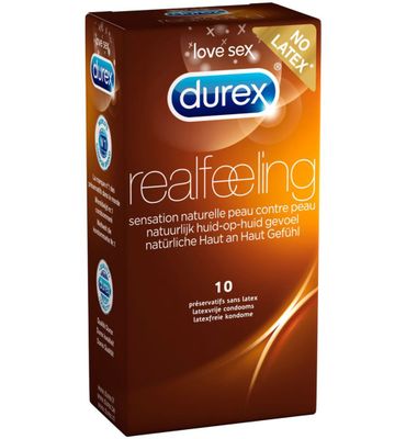 Durex Real feeling latexvrij (10st) 10st