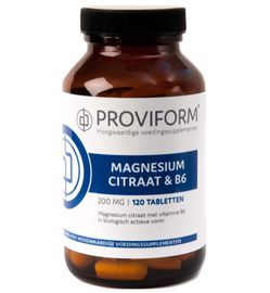 Proviform Proviform Magnesium citraat 200 mg & B6 (120tb)