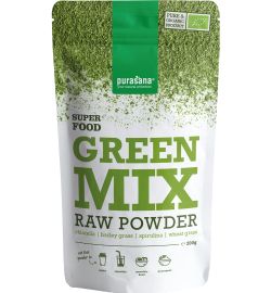 Purasana Purasana Green mix poeder/poudre vegan bio (200g)