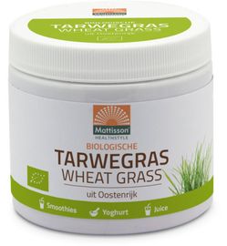 Mattisson Mattisson Tarwegras wheatgrass poeder raw bio (125g)