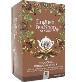 English Tea Shop English Tea Shop Rooibos chocolate & vanilla bio (20bui)