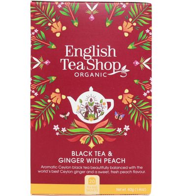 English Tea Shop Ginger peach bio (20bui) 20bui