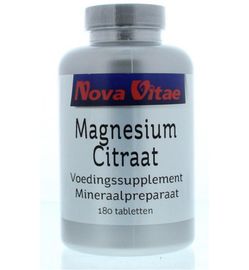 Nova Vitae Nova Vitae Magnesium citraat (180tb)