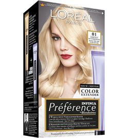 L'Oréal L'Oréal Preference 01 super licht natuurlijk blond (1set)