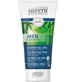 Lavera Lavera Men Sensitiv douchegel showergel 3in1 EN-FR-IT-DE (200ml)