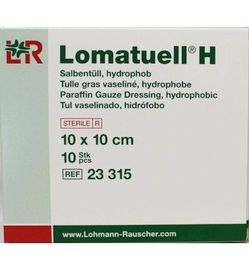 Lomatuell Lomatuell H gaasverband 10cm x 10cm (10st)