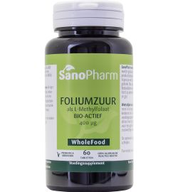 Sanopharm Sanopharm Foliumzuur 400 mcg (60ca)