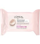 L'Oréal Skin expert reinigingsdoekjes droge/gevoelige huid (25st) 25st thumb