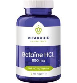 Vitakruid Vitakruid Betaine HCL 650 mg & pepsine 160 mg (120tb)