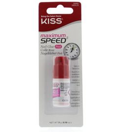 Kiss Kiss Nail glue max speed pink (1st)