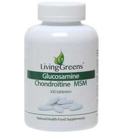 Livinggreens LivingGreens Glucosamine chondroitine MSM (300tb)