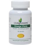LivingGreens Omega 3 visolie forte (96ca) 96ca thumb