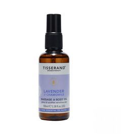 Tisserand Tisserand lavendel & kamille massage & bodyolie (100ml)