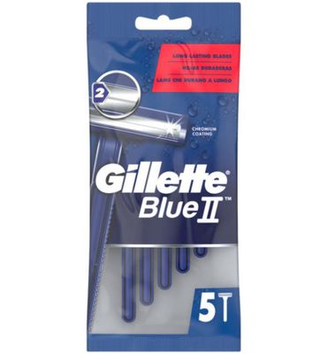 Gillette Blue II wegwerpmesjes (5st) 5st