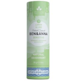Ben & Anna Ben & Anna Deodorant lemon & lime sensitive (60g)