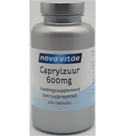 Nova Vitae Nova Vitae Caprylzuur 600 mg (100ca)
