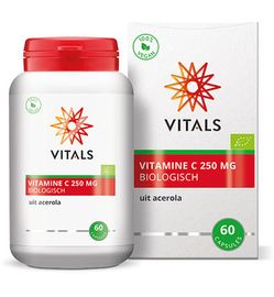 Vitals Vitals Vitamine C 250 mg bio (60ca)