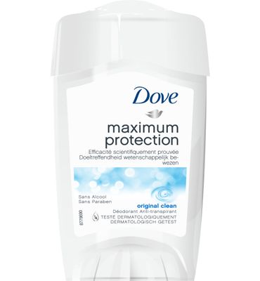 Dove Deodorant max protect original clean (45ml) 45ml