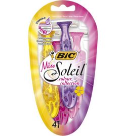 Bic Bic Miss soleil color collection scheermesjes (4st)