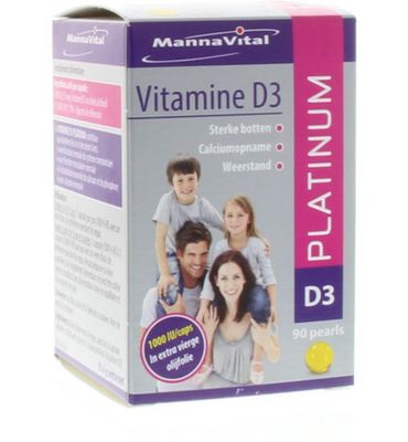 Mannavital Vitamine D3 platinum (90ca) 90ca
