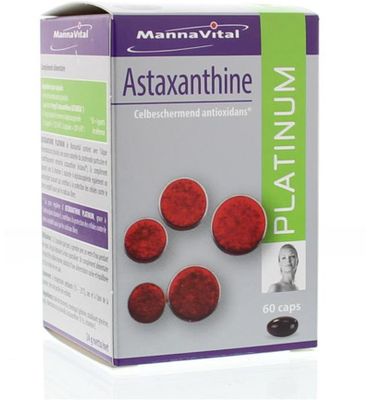 Mannavital Astaxanthine platinum (60ca) 60ca