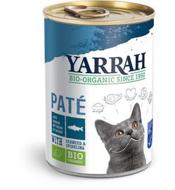 Yarrah Yarrah Kat pate met vis bio (400g)