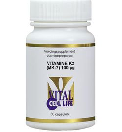 Vital Cell Life Vital Cell Life Vitamine K2 MK7 100mcg (30ca)