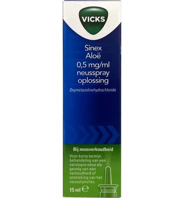 Vicks Sinex aloe neusspray (15ml) 15ml