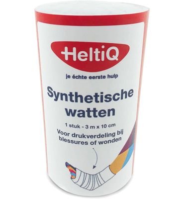 HeltiQ Synthetische watten 3m x 10cm (1rol) 1rol