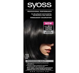 Syoss Syoss Permanent Coloration 1-1 Zwart