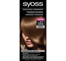 Syoss Syoss Permanent Coloration 6-8 Donker Blond
