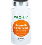 VitOrtho Boswellia 250 mg en curcuma 250 mg (60vc) 60vc thumb