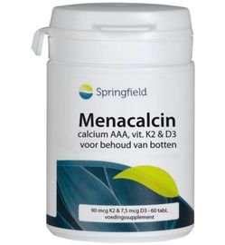 Springfield Springfield Menacalcin vitamine K2 (60tb)