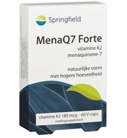 Springfield Springfield MenaQ7 Forte vitamine K2 180 mcg (60vc)