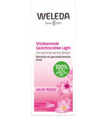 Weleda Wilde rozen vitaliserende gezichtscreme light (30ml) 30ml