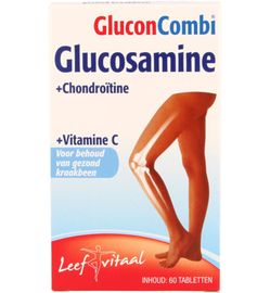 Leef Vitaal Leef Vitaal Glucosamine & chondroitine vitamine C (60tb)