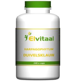 Elvitaal-Elvitum Elvitaal/Elvitum Duivelsklauw harpagophytum (240st)
