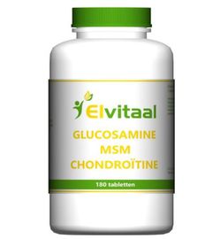 Elvitaal-Elvitum Elvitaal/Elvitum Glucosamine MSM chondroitine (180st)