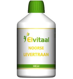 Elvitaal-Elvitum Elvitaal/Elvitum Levertraan (500ml)