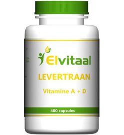 Elvitaal-Elvitum Elvitaal/Elvitum Levertraan A D3 (400ca)