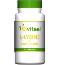 Elvitaal-Elvitum Elvitaal/Elvitum L-Lysine cats claw (90st)
