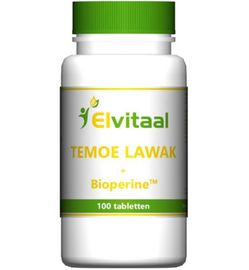Elvitaal-Elvitum Elvitaal/Elvitum Temoe lawak geelwortel (100st)