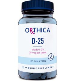 Orthica Orthica Vitamine D-25 (120tb)